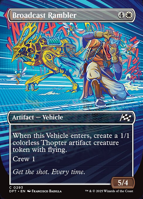 Broadcast Rambler [Borderless Foil]