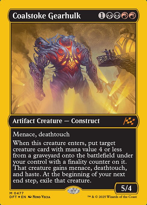 Coalstoke Gearhulk [First Place Foil]
