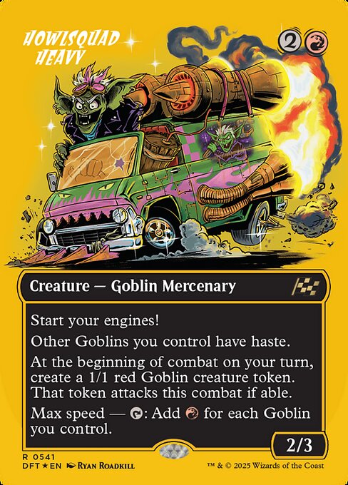 Howlsquad Heavy [Borderless First Place Foil]