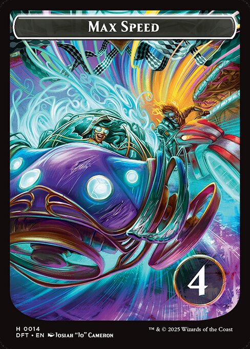 Start Your Engines! // Max Speed Token TDFT