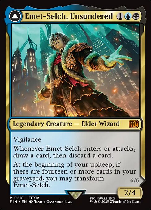 Emet-Selch, Unsundered // Hades, Sorcerer of Eld [Foil]