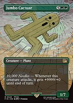 Jumbo Cactuar [Woodblock]