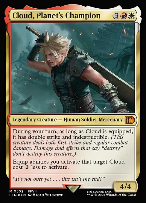 Cloud, Planet's Champion [Foil]