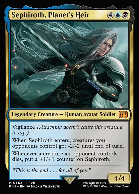 Sephiroth, Planet's Heir [Foil]