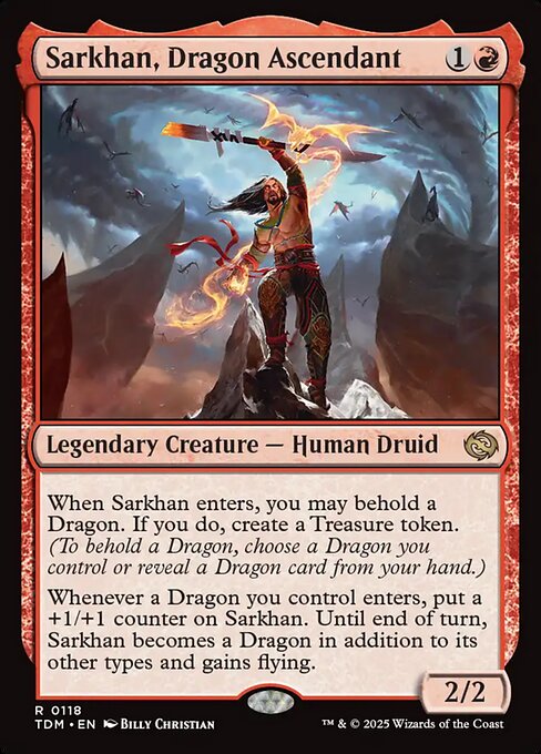 Sarkhan, Dragon Ascendant [Foil]