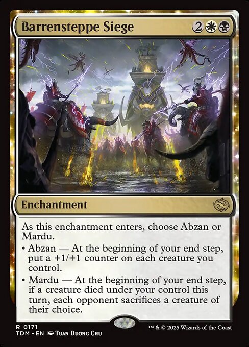 Barrensteppe Siege [Foil]