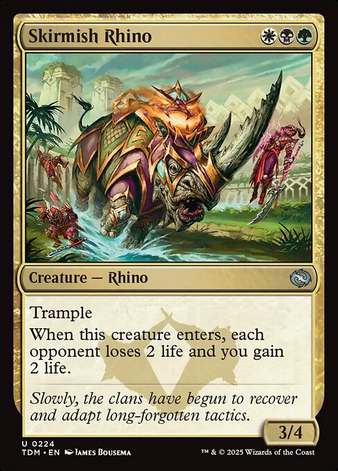 Skirmish Rhino [Foil]