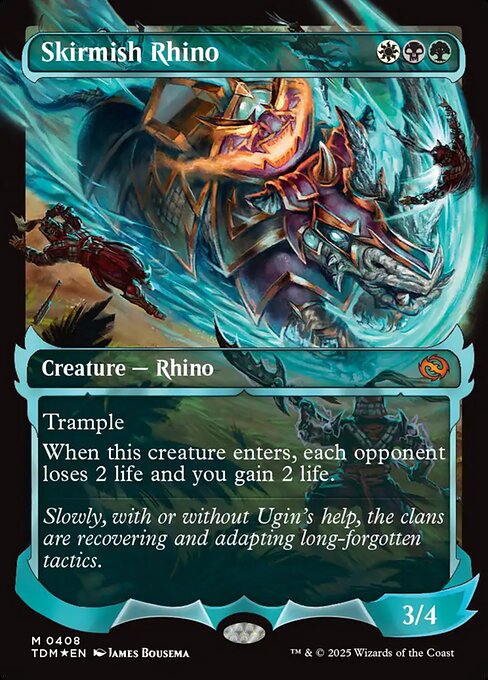 Skirmish Rhino [Ghostfire Foil]
