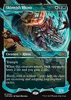 Skirmish Rhino [Ghostfire Foil]