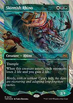 Skirmish Rhino [Ghostfire Halo Foil]
