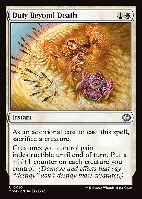 Duty Beyond Death [Foil]