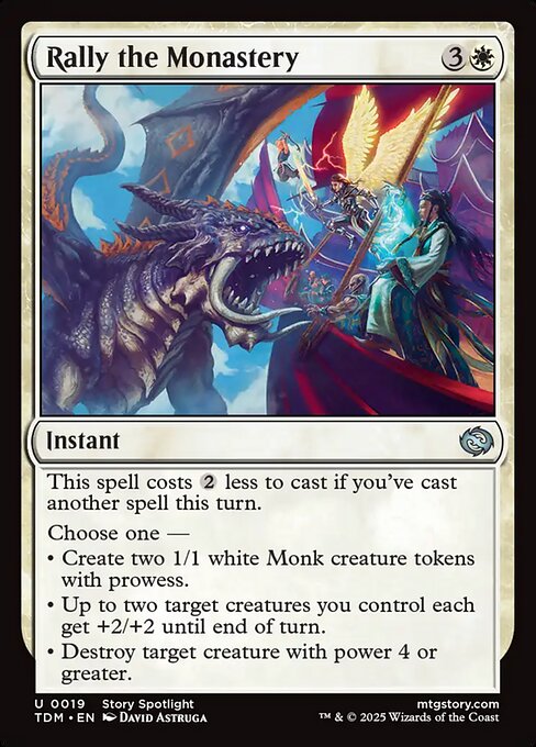 Rally the Monastery [Foil]