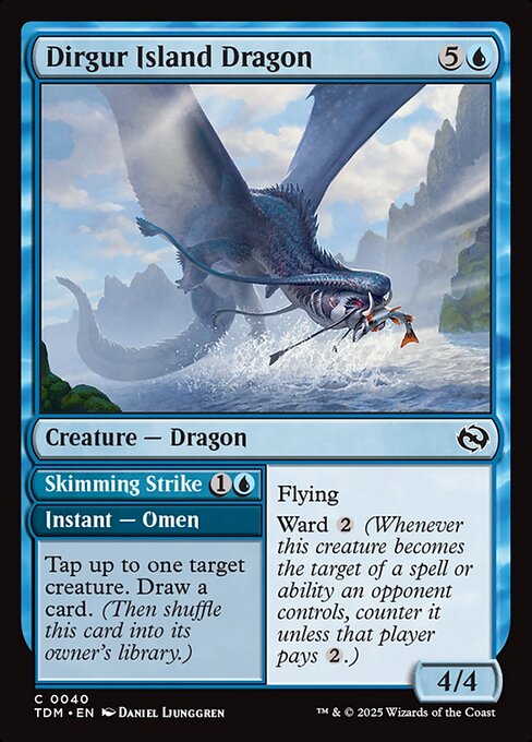 Dirgur Island Dragon // Skimming Strike [Foil]