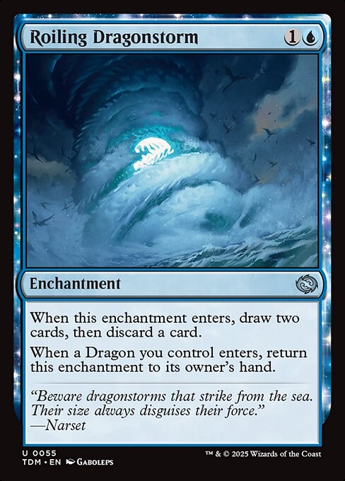 Roiling Dragonstorm [Foil]