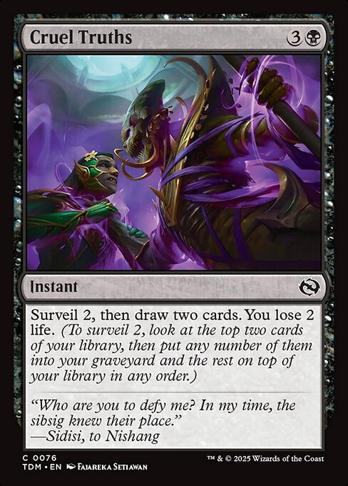 Cruel Truths [Foil]