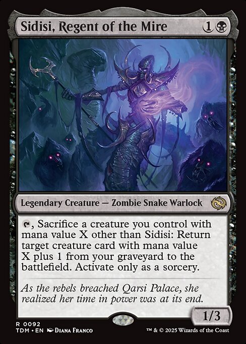 Sidisi, Regent of the Mire [Foil]