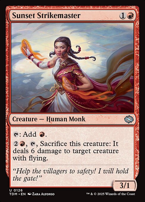 Sunset Strikemaster [Foil]