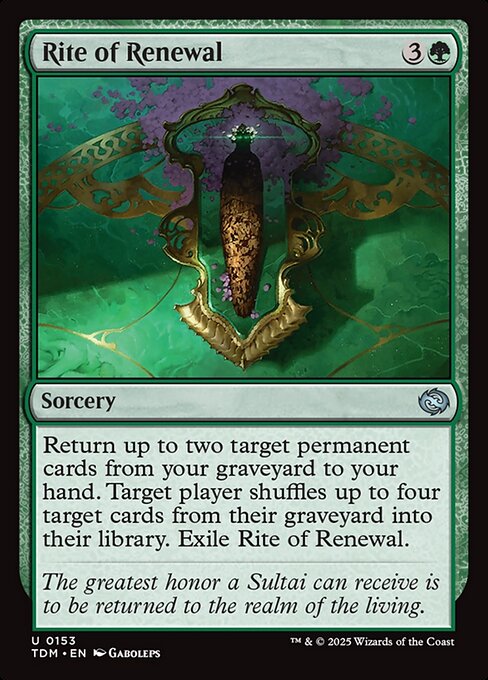 Rite of Renewal [Foil]