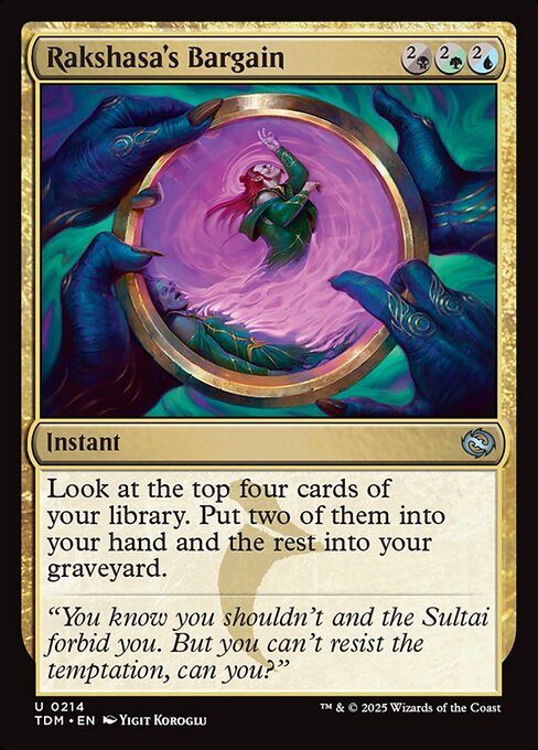 Rakshasa's Bargain [Foil]