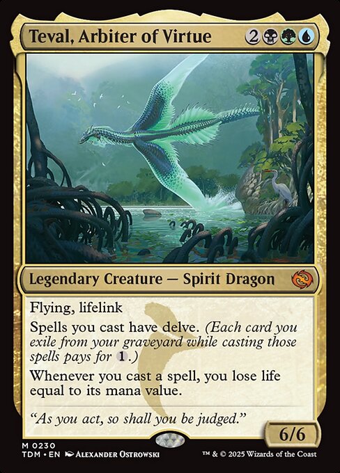 Teval, Arbiter of Virtue [Foil]