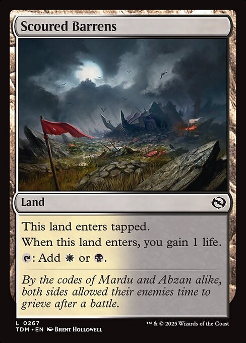 Scoured Barrens [Foil]