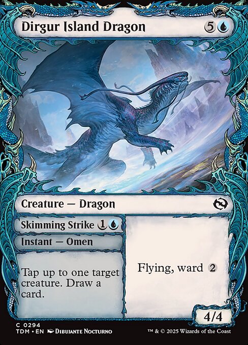 Dirgur Island Dragon // Skimming Strike [Showcase Foil]