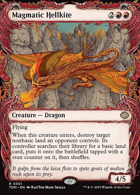 Magmatic Hellkite [Showcase Foil]