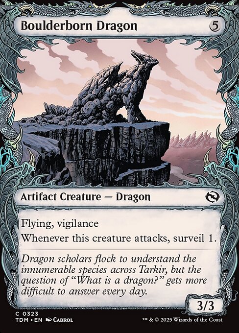 Boulderborn Dragon [Showcase Foil]