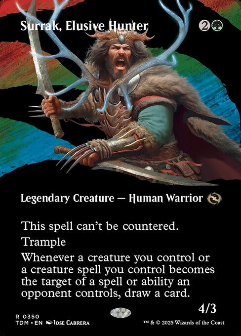 Surrak, Elusive Hunter [Showcase Foil]