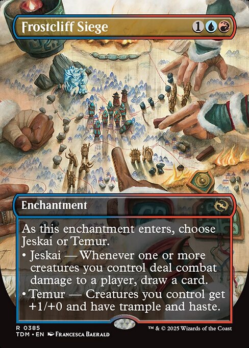 Frostcliff Siege [Borderless Foil]