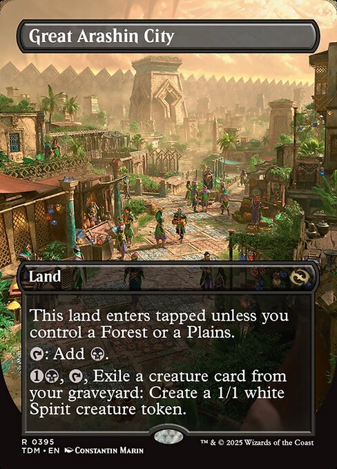 Great Arashin City [Borderless Foil]