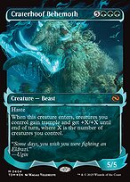 Craterhoof Behemoth [Japanese Ghostfire Foil]