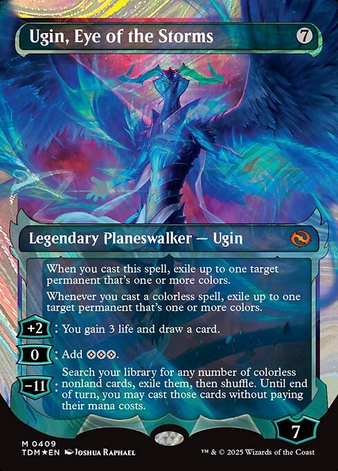 Ugin, Eye of the Storms [Ghostfire Halo Foil]