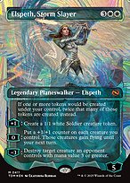 Elspeth, Storm Slayer [Ghostfire Halo Foil]