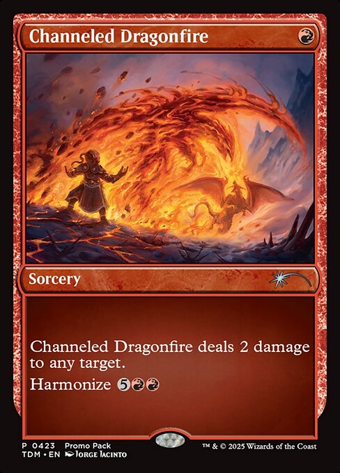 Channeled Dragonfire [Promo Foil]