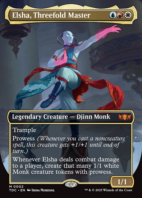 Elsha, Threefold Master [Borderless]