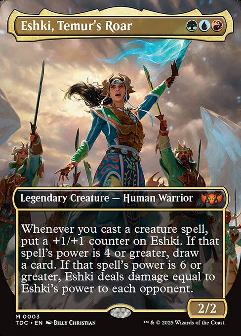Eshki, Temur's Roar [Borderless]
