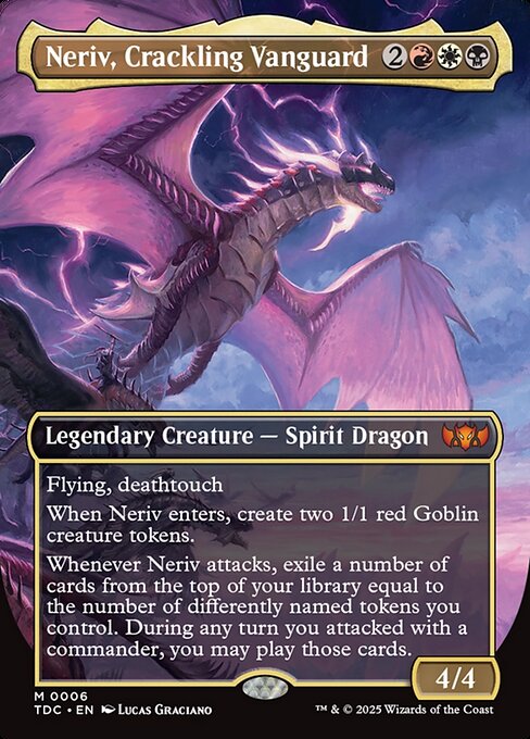 Neriv, Crackling Vanguard [Borderless]