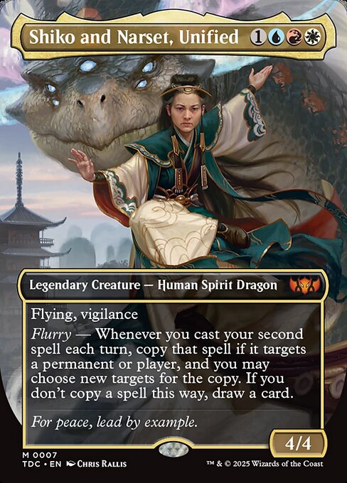 Shiko and Narset, Unified [Borderless]