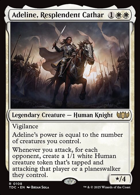 Adeline, Resplendent Cathar [Foil]