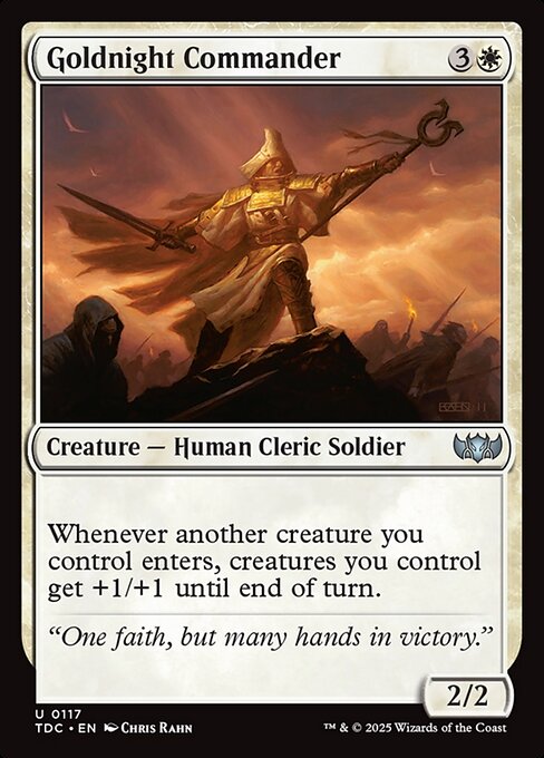Goldnight Commander [Foil]