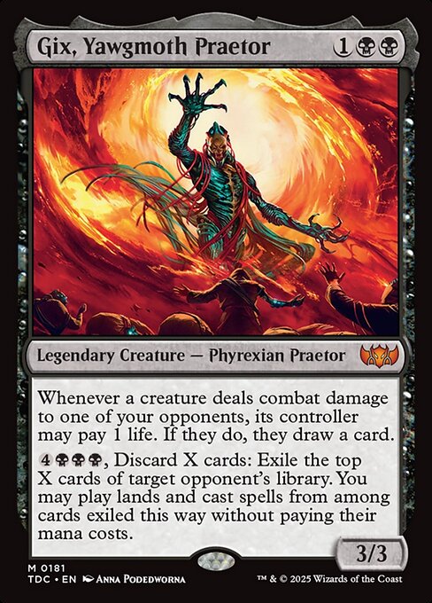 Gix, Yawgmoth Praetor [Foil]