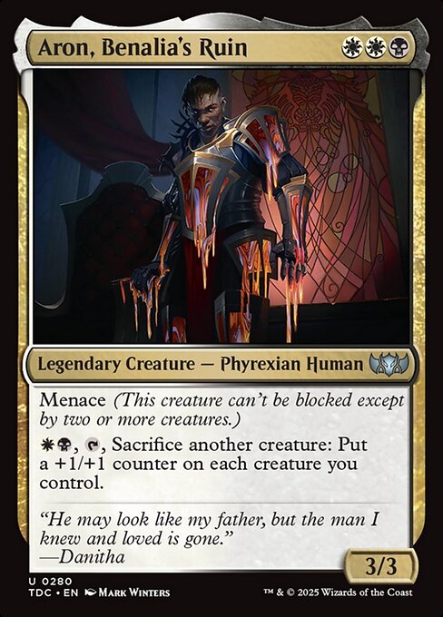 Aron, Benalia's Ruin [Foil]