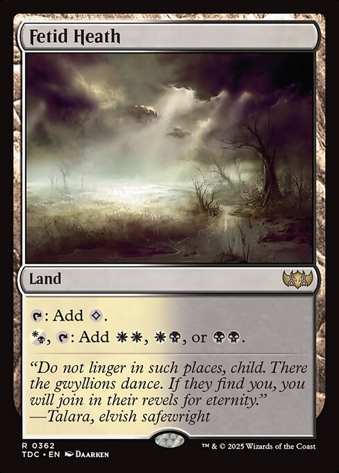 Fetid Heath [Foil]