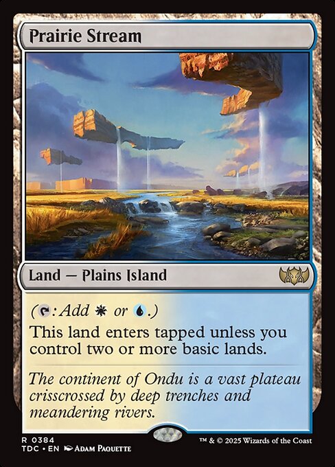 Prairie Stream [Foil]