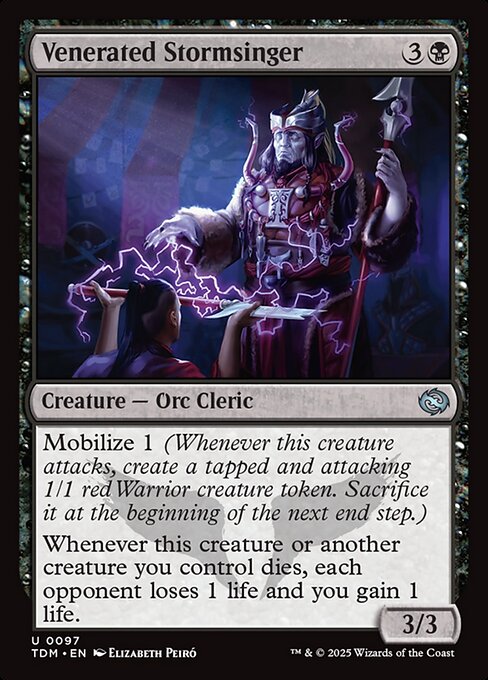 Venerated Stormsinger [Foil]