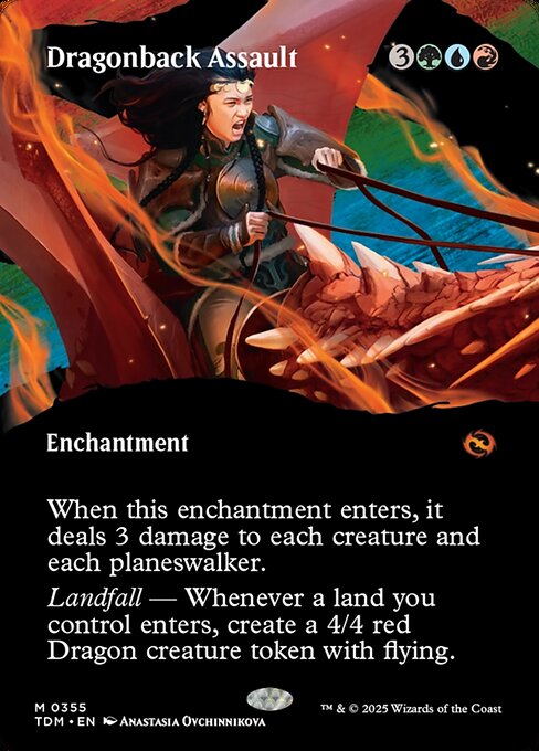 Dragonback Assault [Showcase Foil]