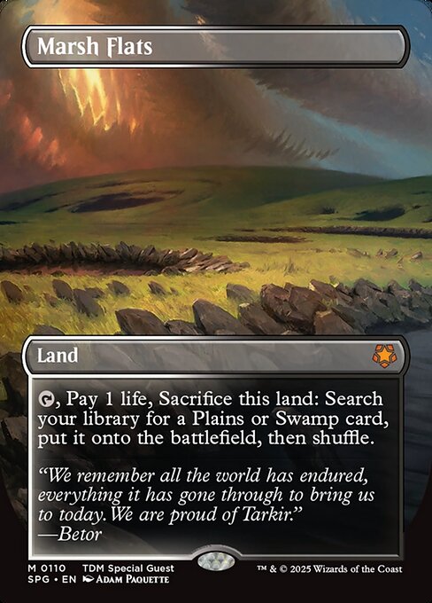 Marsh Flats [Borderless Foil]