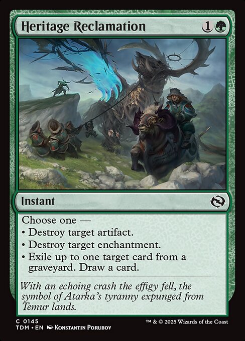 Heritage Reclamation [Foil]