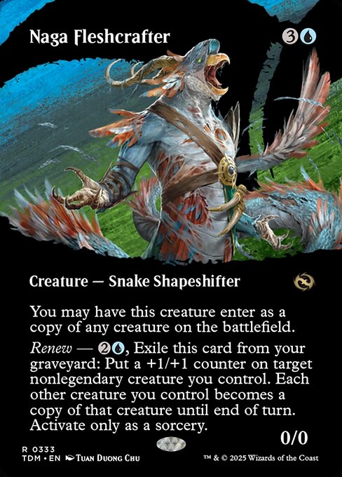 Naga Fleshcrafter [Showcase Foil]